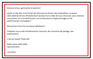 C'est la reprise ! 